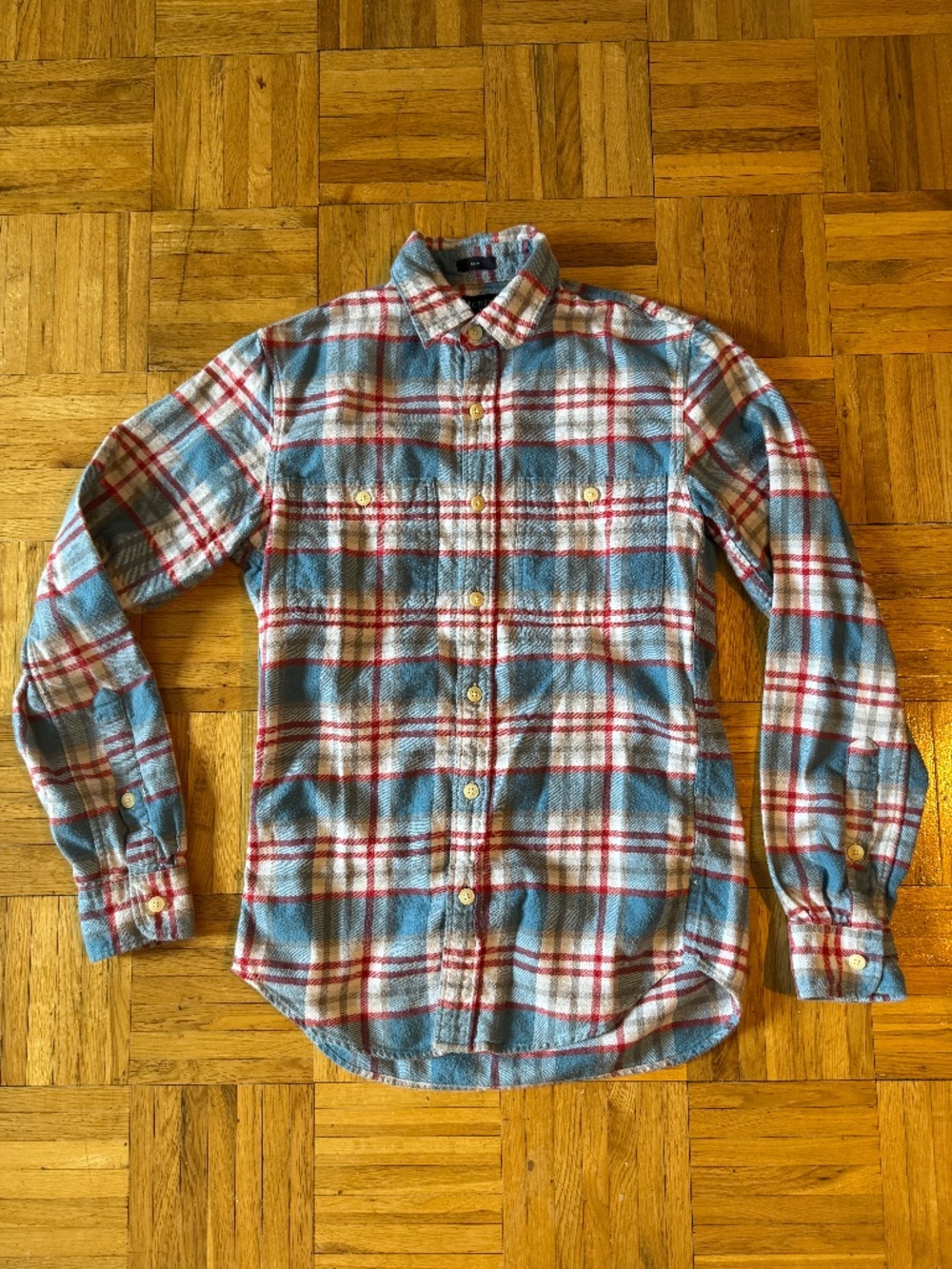 J.Crew slim fit flannel in plaid